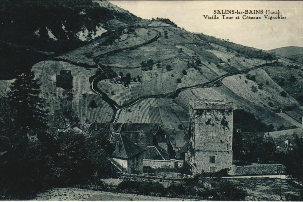 Salins-Les Bains : A L'Ombre De La Tour Carree Apartman Kültér fotó